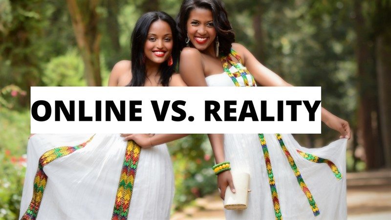 Ethiopian clothing- ONLINE VS REALITY