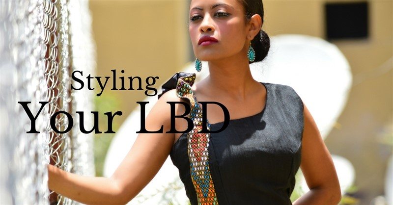 Ethiopian habesha black modern dress