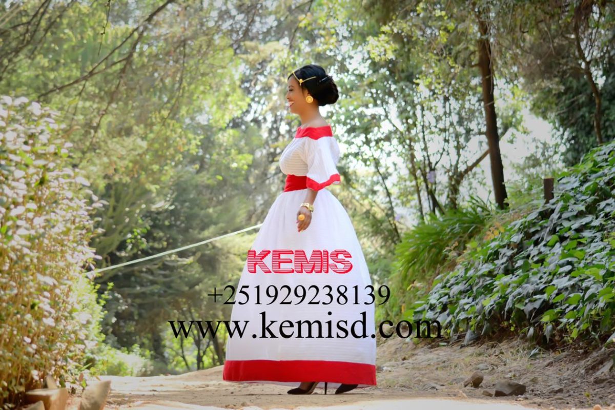 HELEN ETHIOPIAN WEDDING DRESS - Kemis Designs