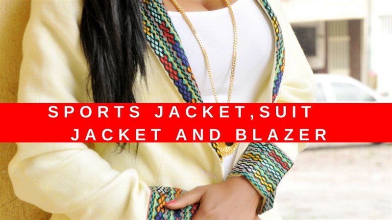 African sports jacket suit jacket and blazer
